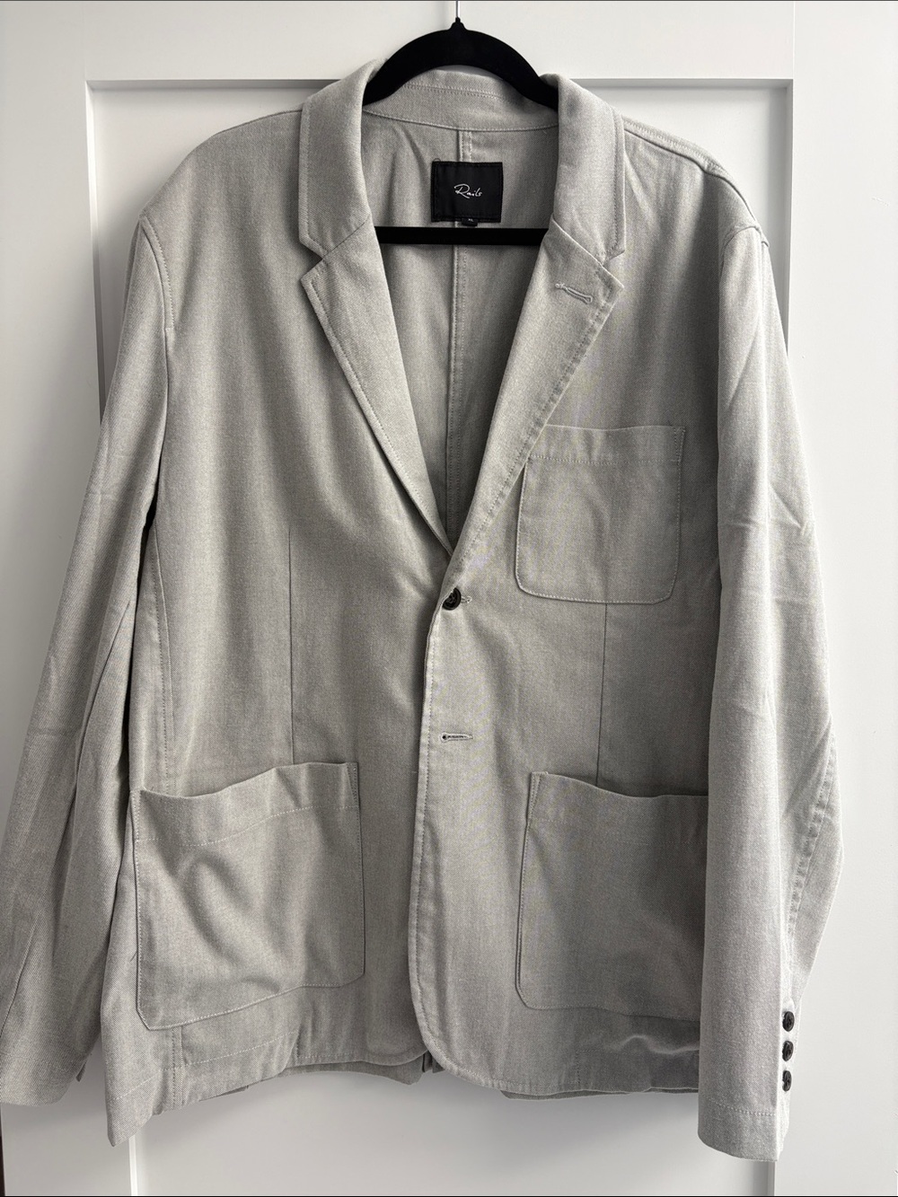Rails Gray Casual Blazer Jacket